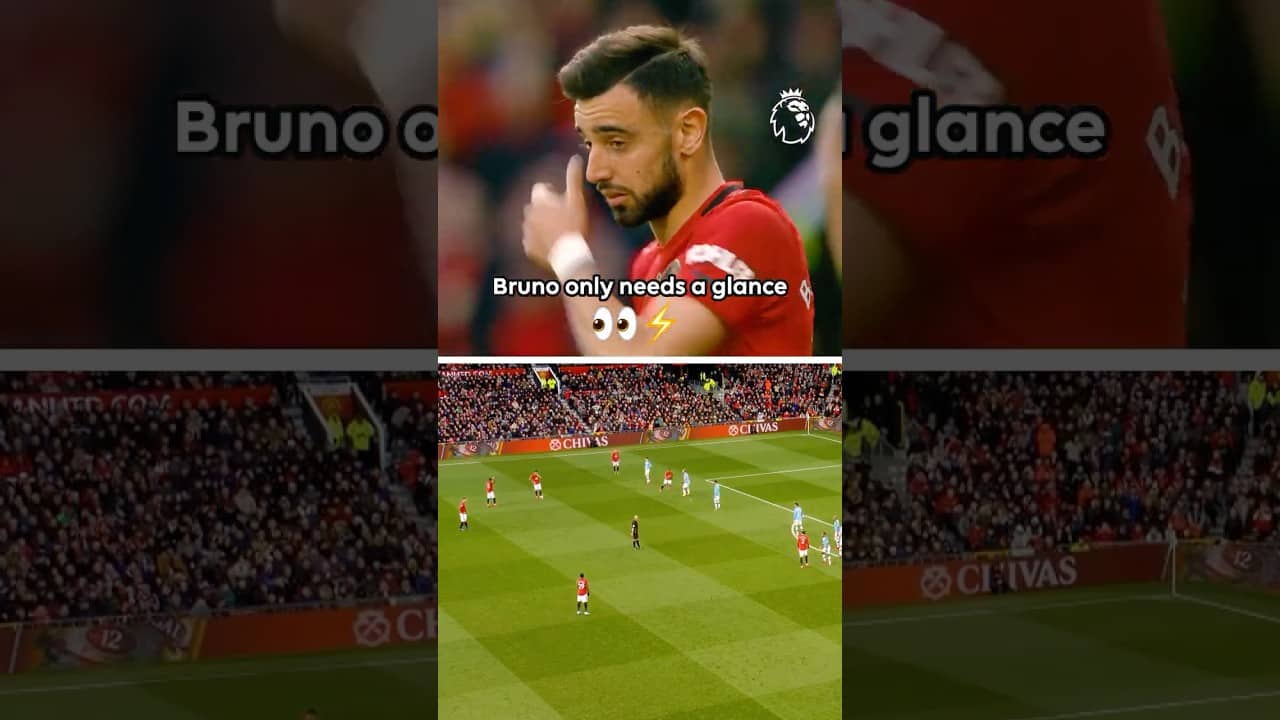 Bruno Fernandes’ Football IQ Is Different 🤯