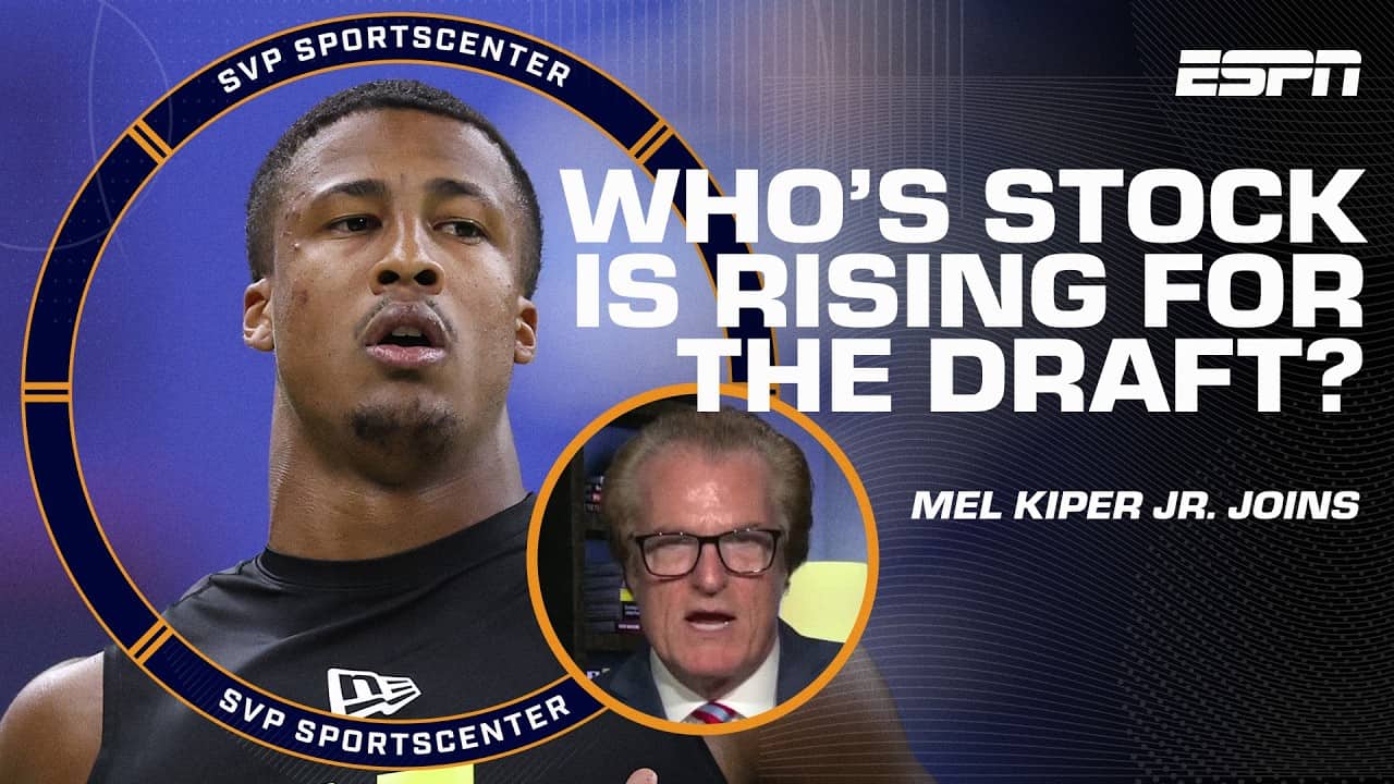 Which prospects’ stock is rising or falling ahead of the 2026 NFL Draft? 👀 | SC with SVP