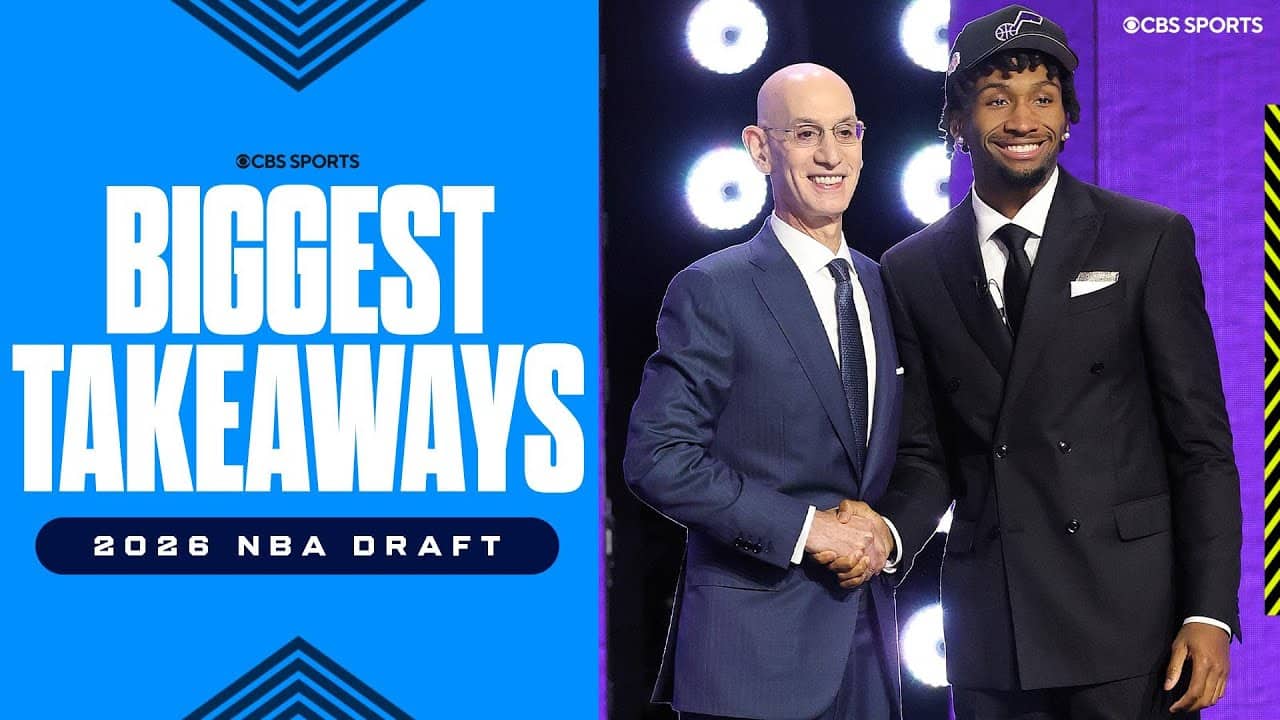 Biggest takeaways from the 2026 NBA Draft ✅