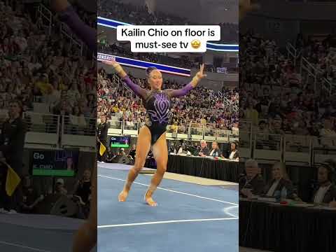 LSU's Kailin Chio was dazzling during her floor routine ✨