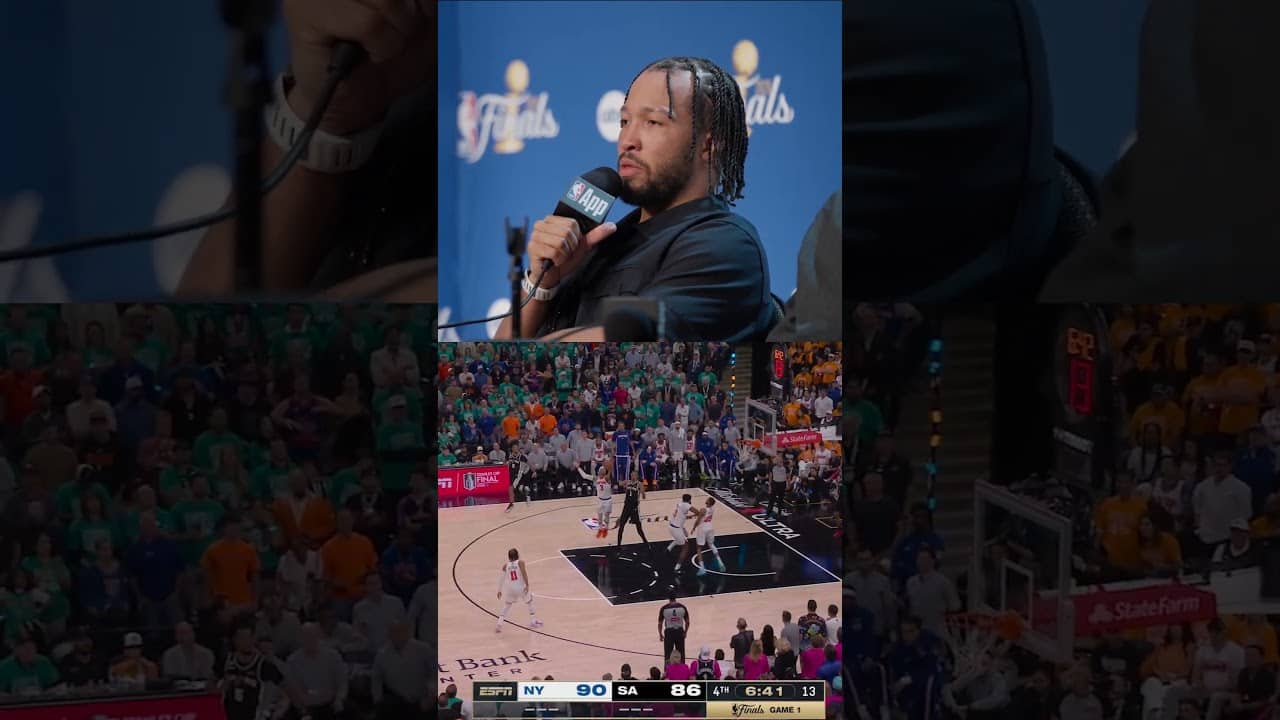 playing for each other 🤝 #nba #nyknicks #nbaplayoffs #nbafinals