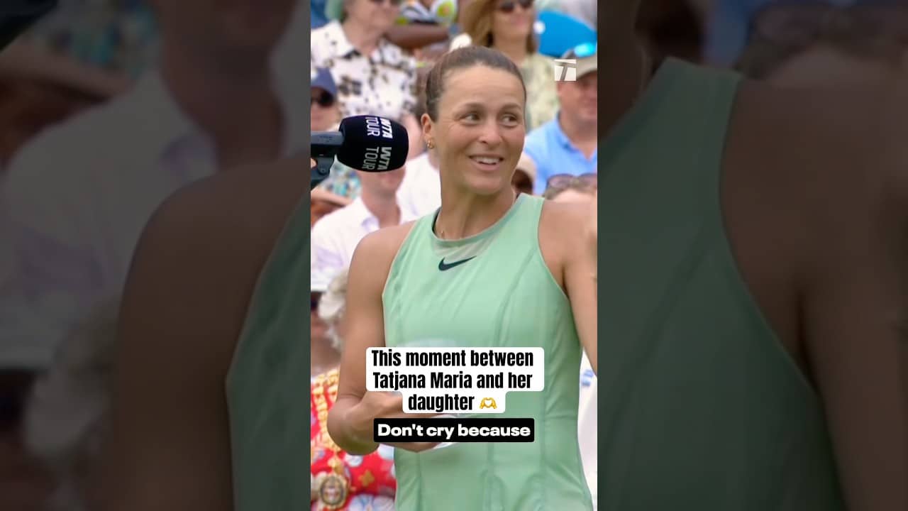 We’re feeling the love 💕 #tennis #tatjanamaria