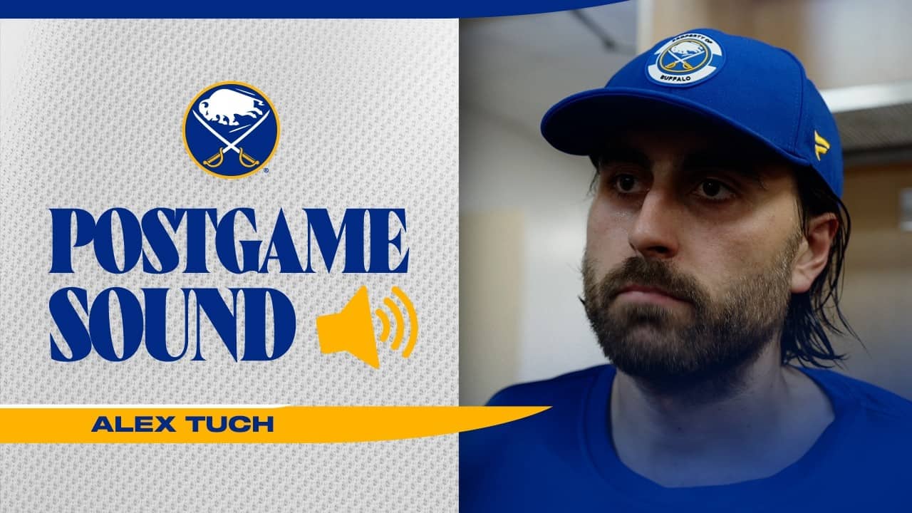"We Just Went Out And Worked" | Alex Tuch After 5-3 Win Over New York Rangers | Buffalo Sabres