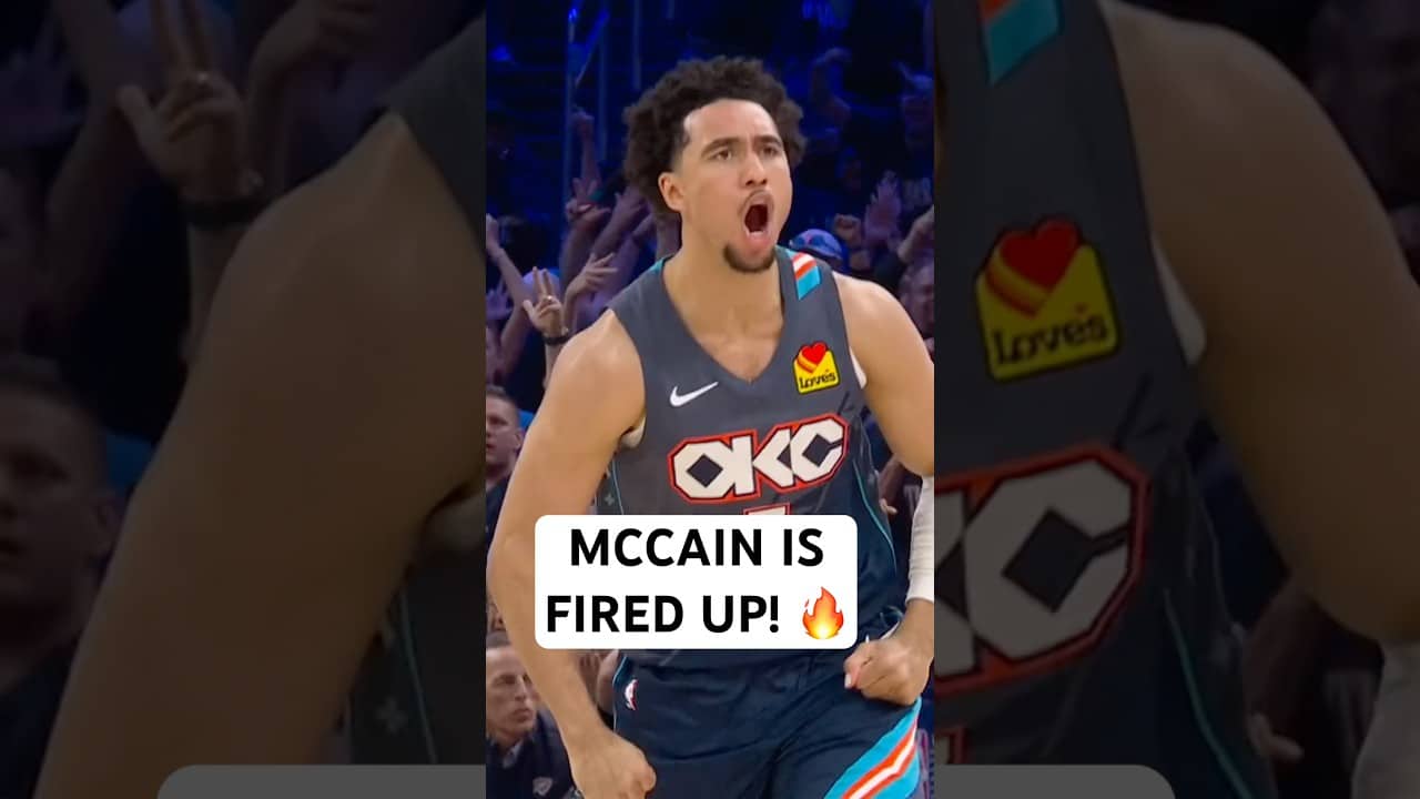 Jared McCain is cooking for the Thunder!