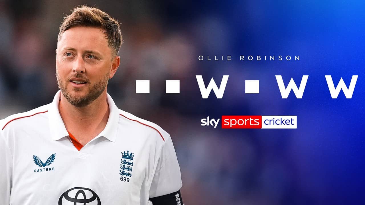 Ollie Robinson's SPECTACULAR first Test match over since 2024 IN FULL! 🤯🔥