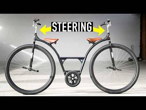 This Weird Tandem Bike is WAY BETTER Than You Think