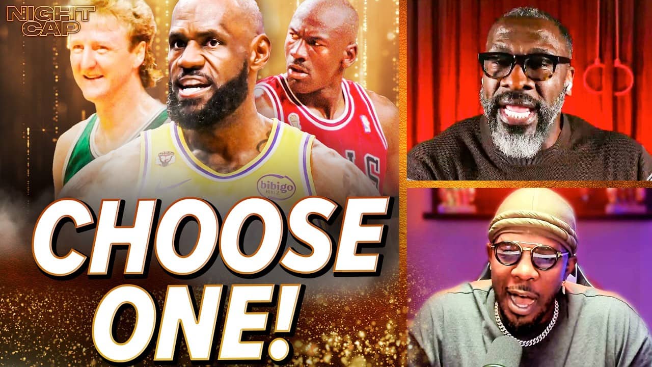 Unc & Iso Joe DEBATE whether LeBron James or Jordan goes FIRST in an All-Time NBA Draft! | Nightcap