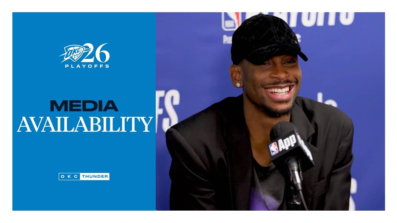 SGA on building up the young guys to thrive | WCS Game 3 | Postgame Media | May 9, 2026