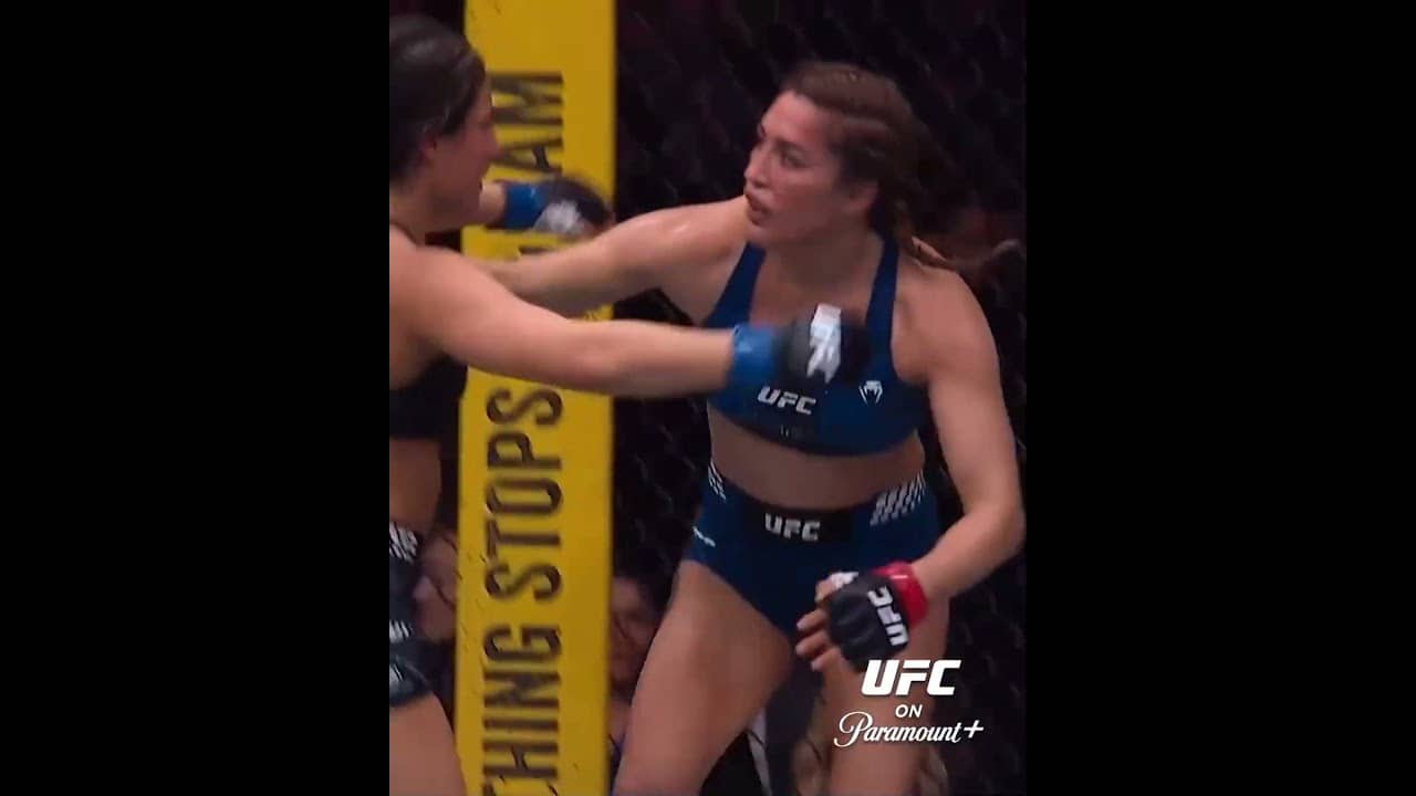 FIRST WOMAN TO FINISH LOOPY 😳 #ufc327