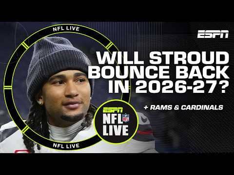 Matt Stafford & Jeremiyah Love's career trajectories + C.J. Stroud the BIGGEST X-Factor? | NFL Live