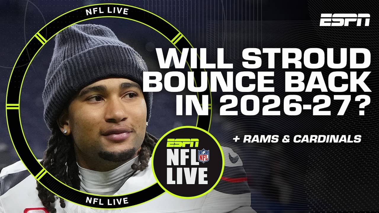 Matt Stafford & Jeremiyah Love's career trajectories + C.J. Stroud the BIGGEST X-Factor? | NFL Live