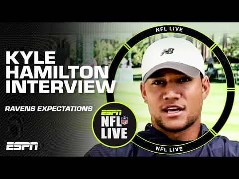Kyle Hamilton on Trey Hendrickson, Lamar Jackson and the Ravens new coaching staff | NFL Live