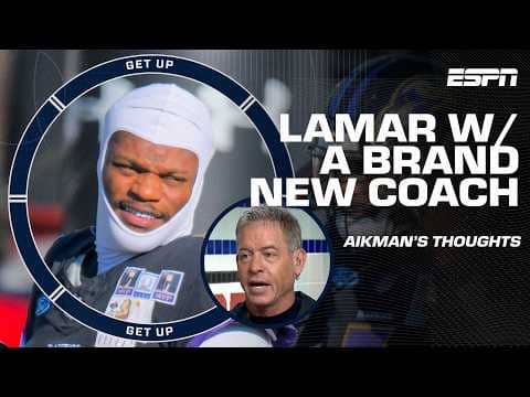 Troy Aikman shares expectations for Lamar Jackson, Josh Allen & Joe Burrow 📈 | Get Up