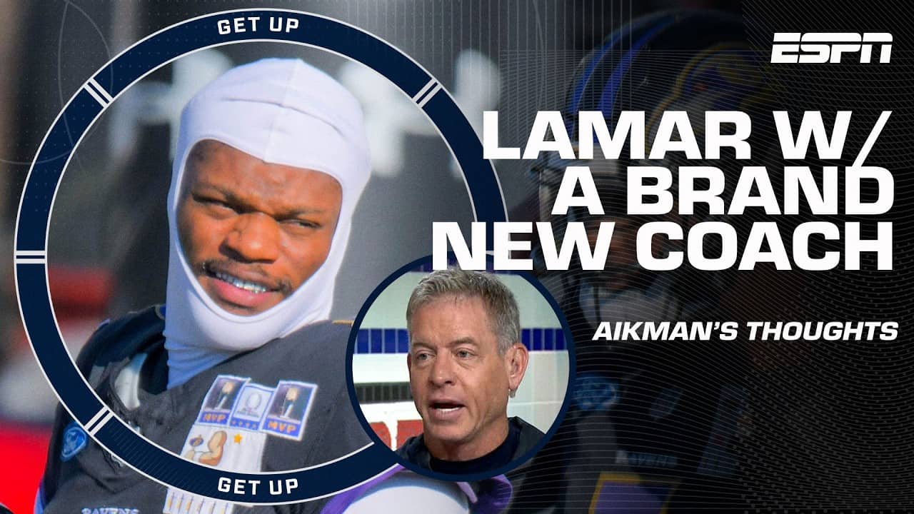 Troy Aikman shares expectations for Lamar Jackson, Josh Allen & Joe Burrow 📈 | Get Up
