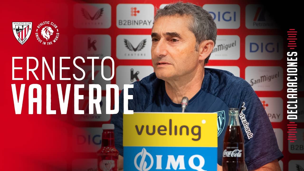 🎙️Ernesto Valverde | pre Getafe CF-Athletic Club | LaLiga 2025-26 J30