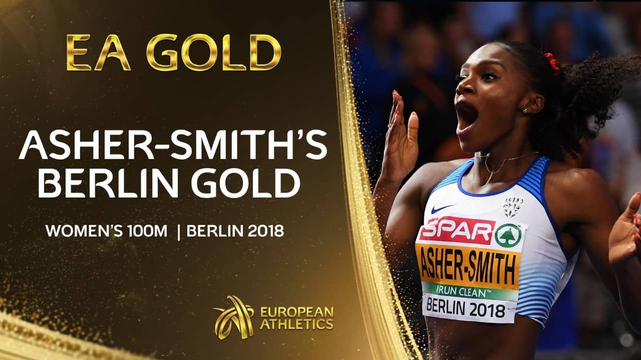 DINA’S BERLIN GOLD ⚡🇬🇧 | REPLAY | Women’s 100m Semi-Finals & Final | Berlin 2018
