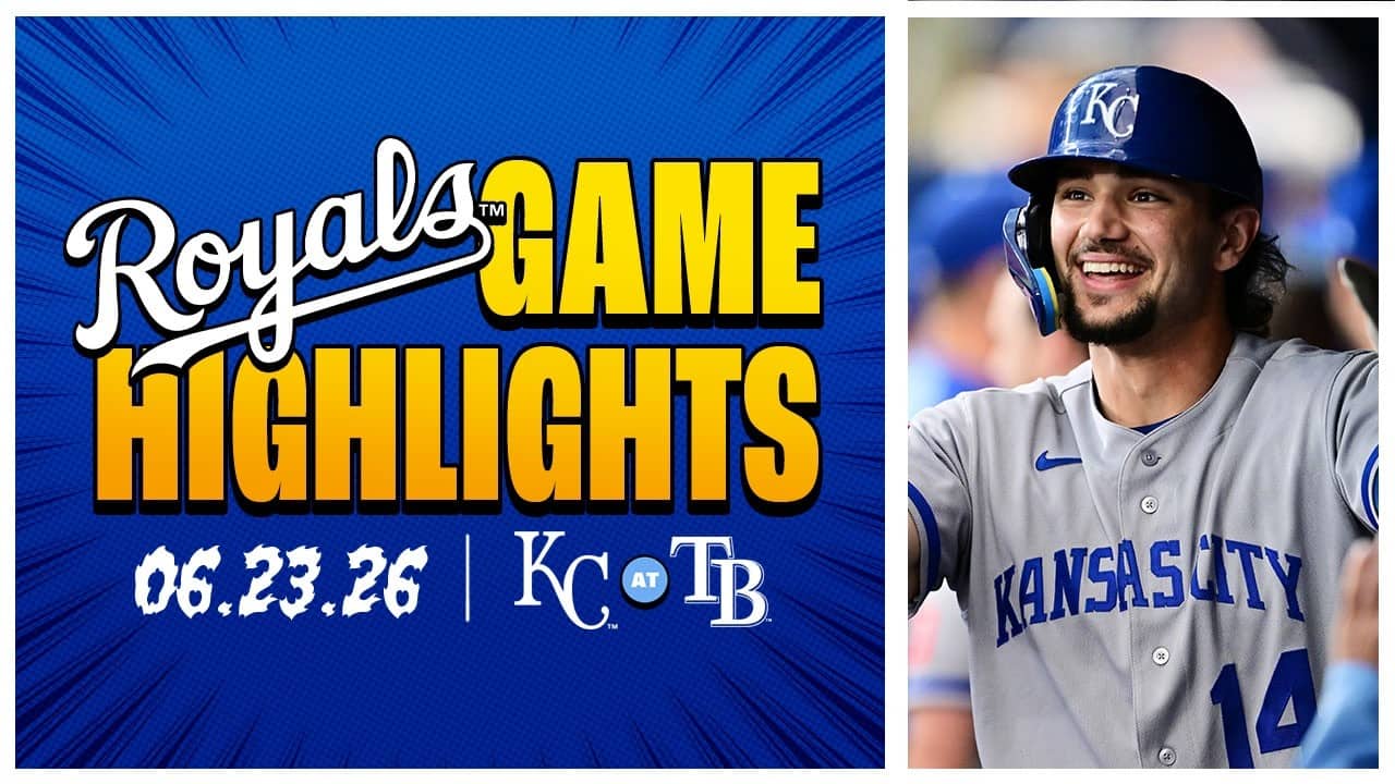 Jac Puts On A Show | Royals vs. Rays Highlights 6/23/26