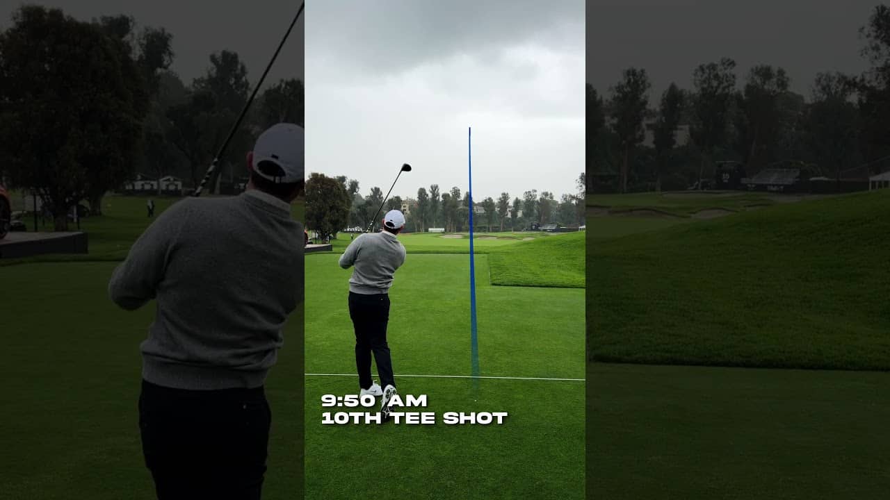 Rory McIlroy's Practice Round Prep Day at Riviera