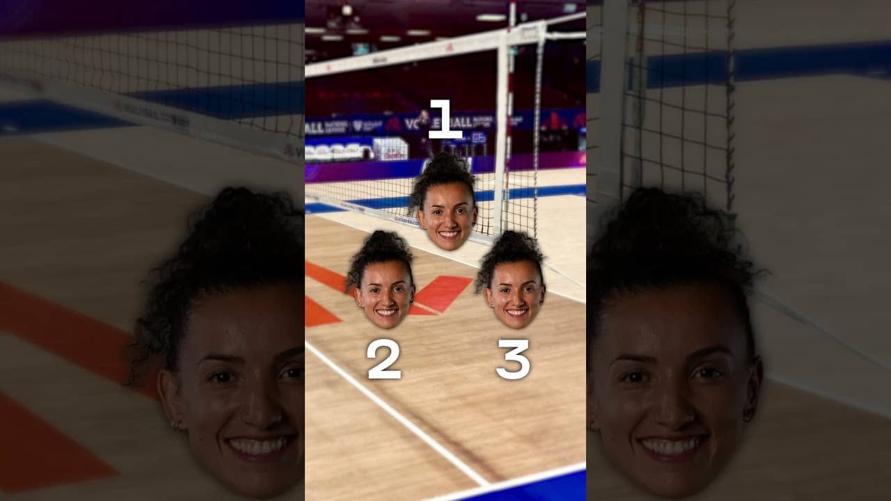 Where does Gabi hide the ball? 🏐😁 #volleyballworld #brazilvolleyball #gabi