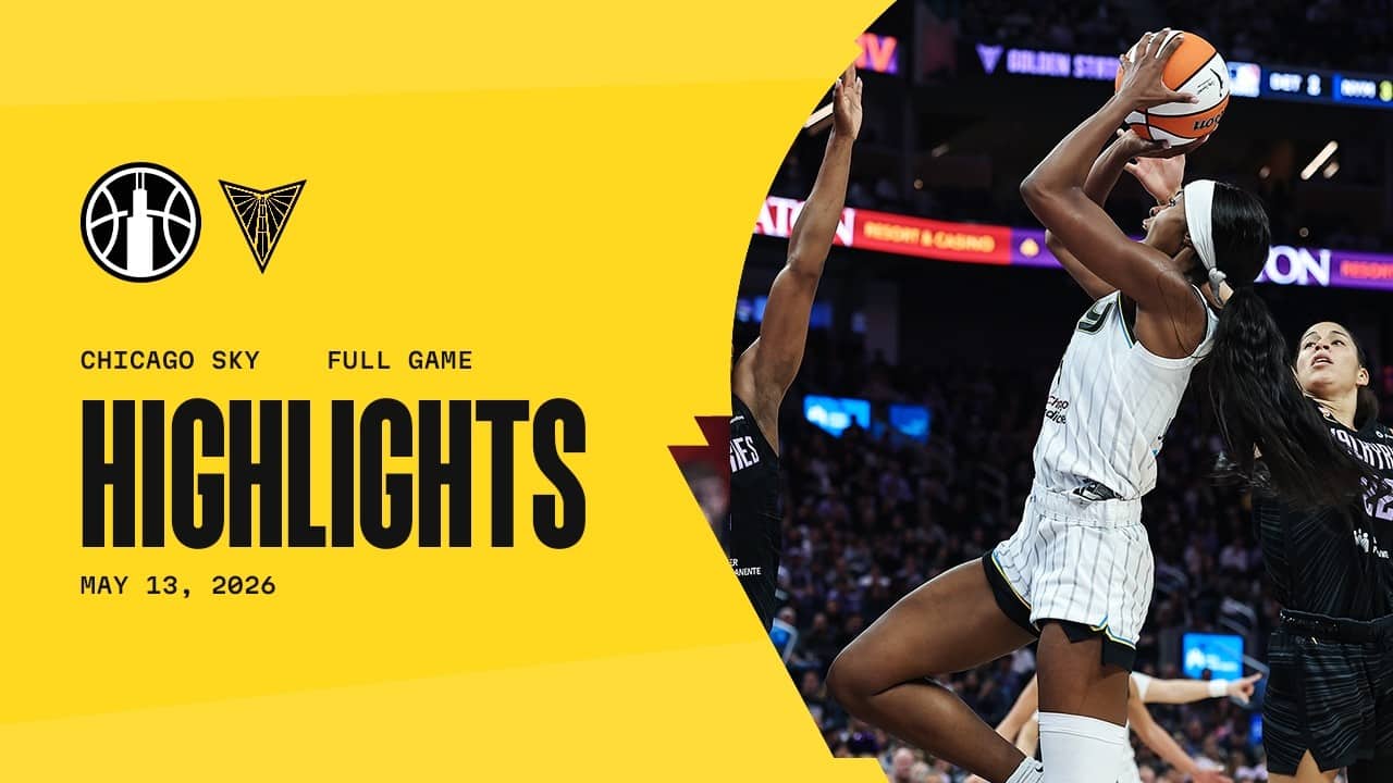 HIGHLIGHTS: Sky Shut Down Valkyries’ Offense in 69-63 Win