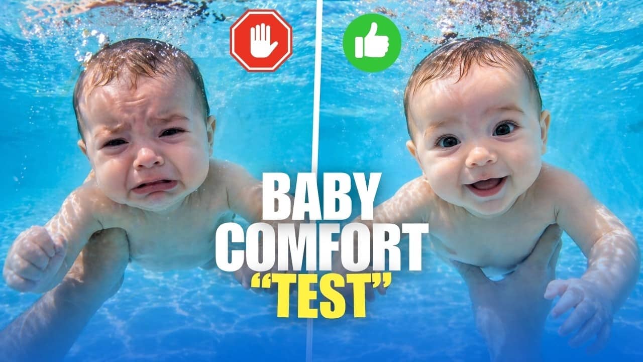 Is Your Baby COMFORTABLE in Water? 3-Step Test