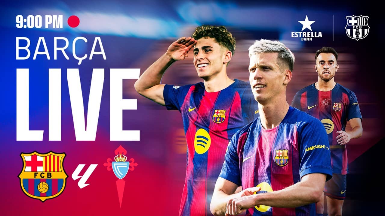 🔴 BARÇA LIVE by ESTRELLA DAMM | FC BARCELONA vs CELTA DE VIGO | LALIGA 25/26 ⚽