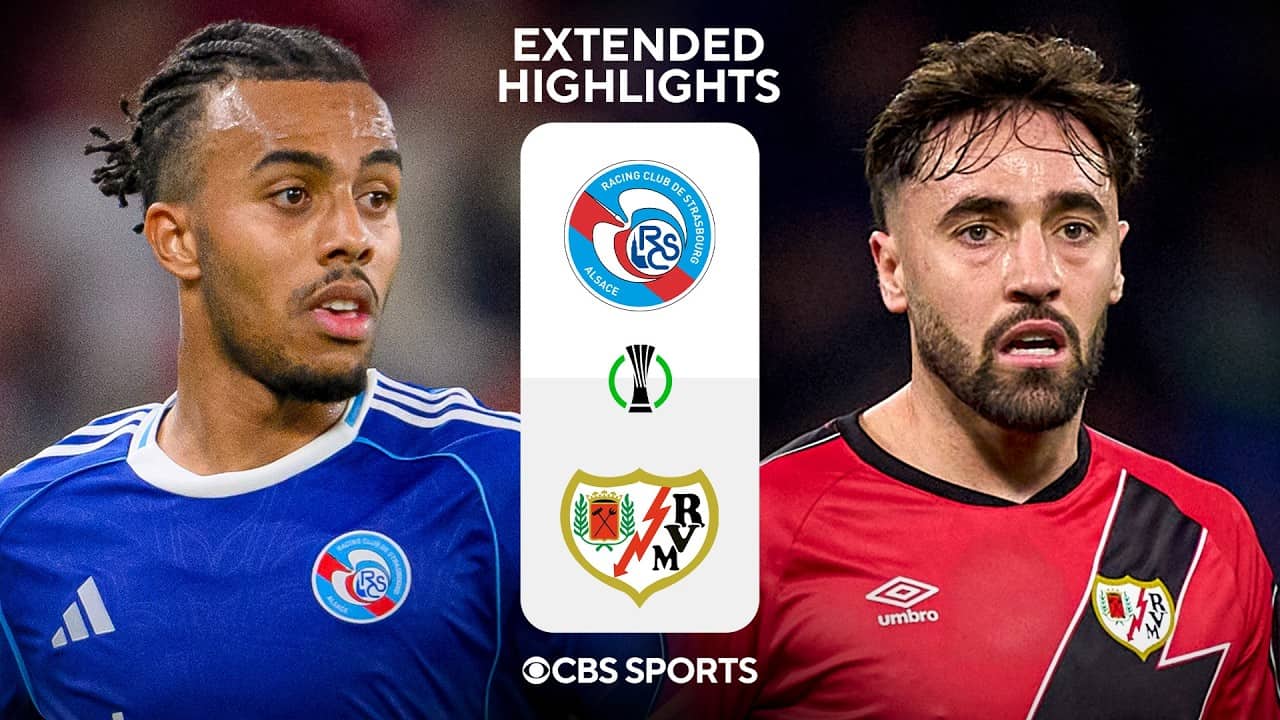 Strasbourg vs. Rayo Vallecano  Extended Highlights | UECL Semifinals - Leg 2 | CBS Sports