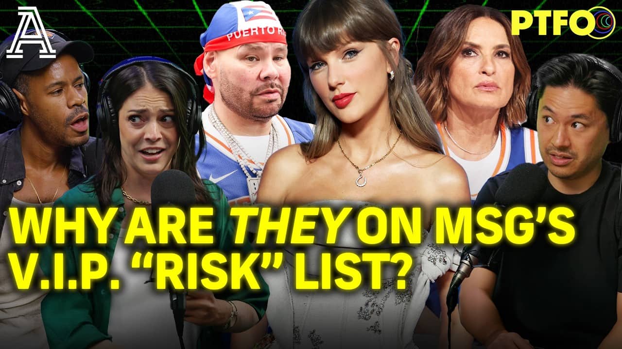 "DO NOT HOST": Taylor Swift Wedding Guests + Celebrity Knicks Fans Named in MSG's "Burn Book" | PTFO