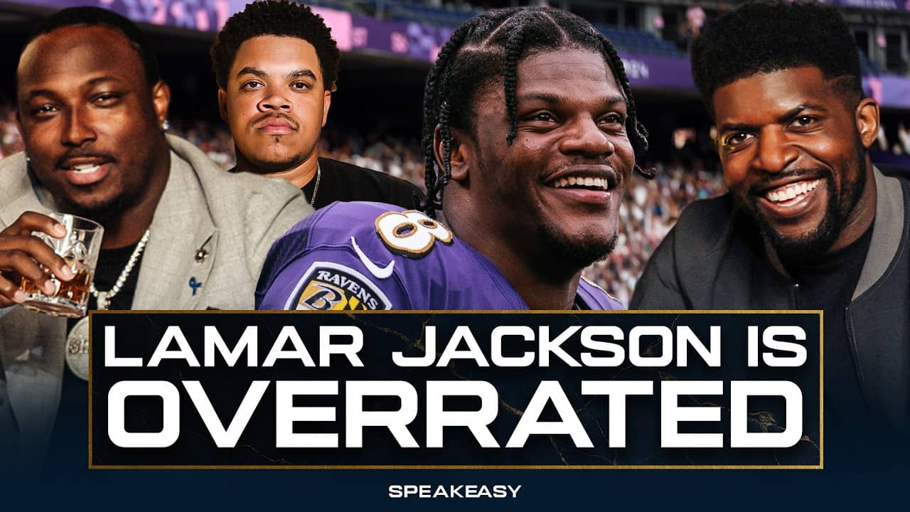 Is Lamar Jackson OVERRATED!? | The Speakeasy Gets HEATED