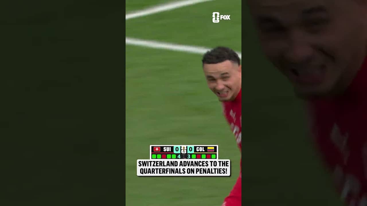 SWITZERLAND WINS IN PENS! RUBÉN VARGAS IS THE HERO!