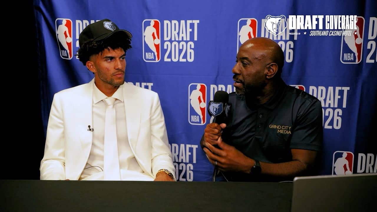 Cameron Boozer First Interview as a Memphis Grizzlies Player