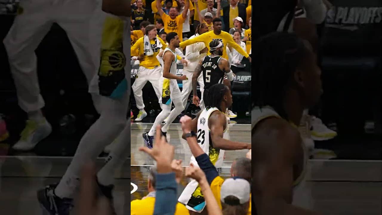 Tyrese Haliburton’s Game-Winner Over the Bucks From Last Year 🤌