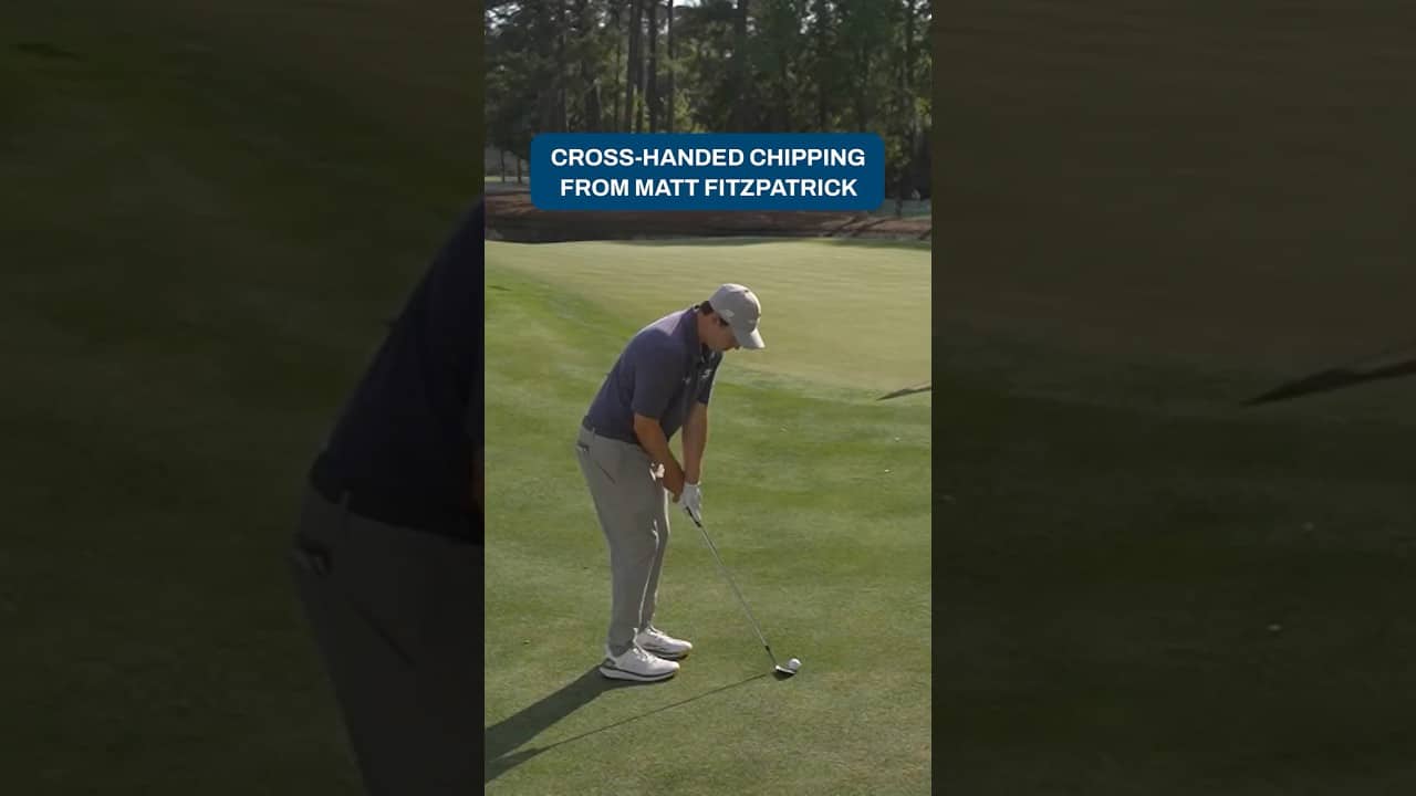 Fitzy's unique chipping technique 🤨