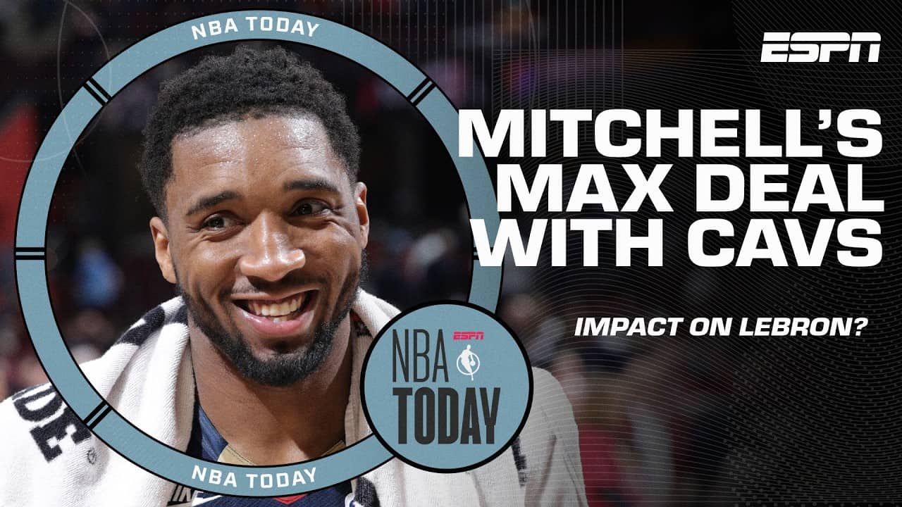 Brian Windhorst calls Donovan Mitchell’s max extension ‘a huge win for the Cavs’ | NBA Today