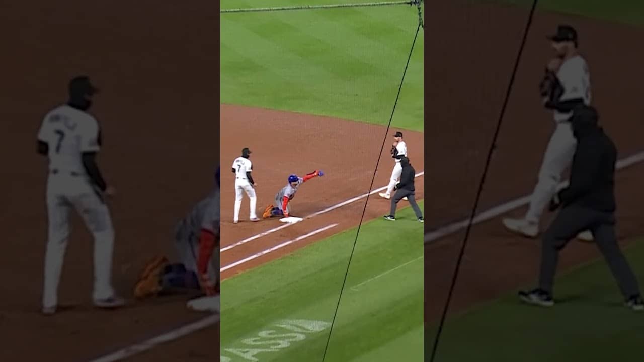 Francisco Alvarez. 10,000 IQ play! 🧠🤯