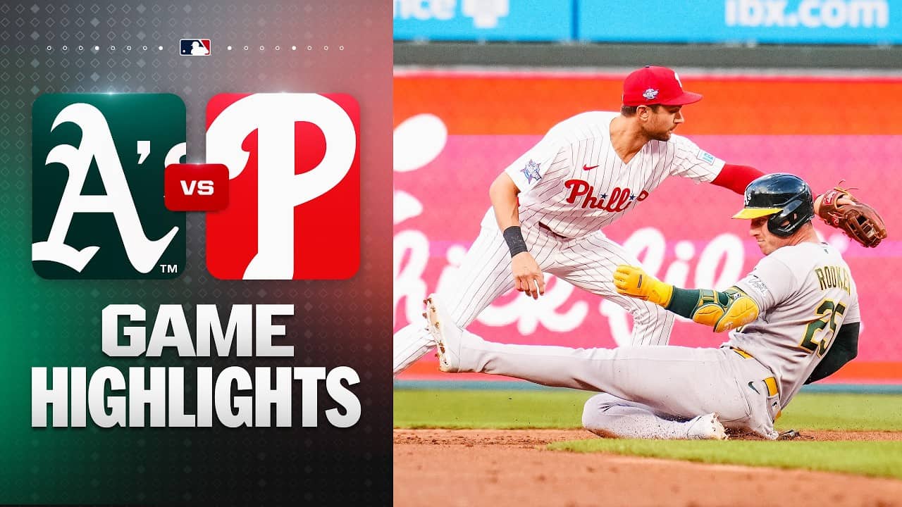 Athletics vs. Phillies Game Highlights (5/6/26) | MLB Highlights