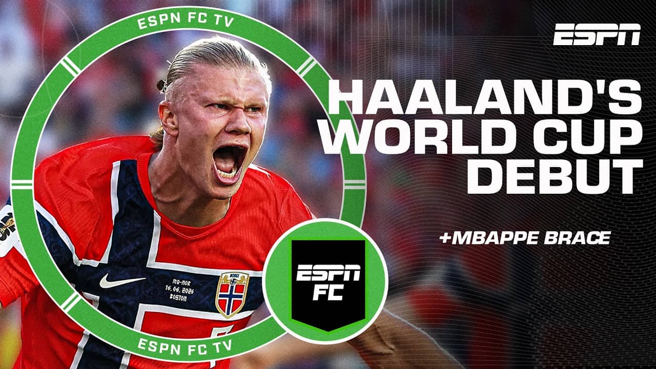 Erling Haaland and Kylian Mbappe STEAL THE SHOW for Norway and France | ESPN FC