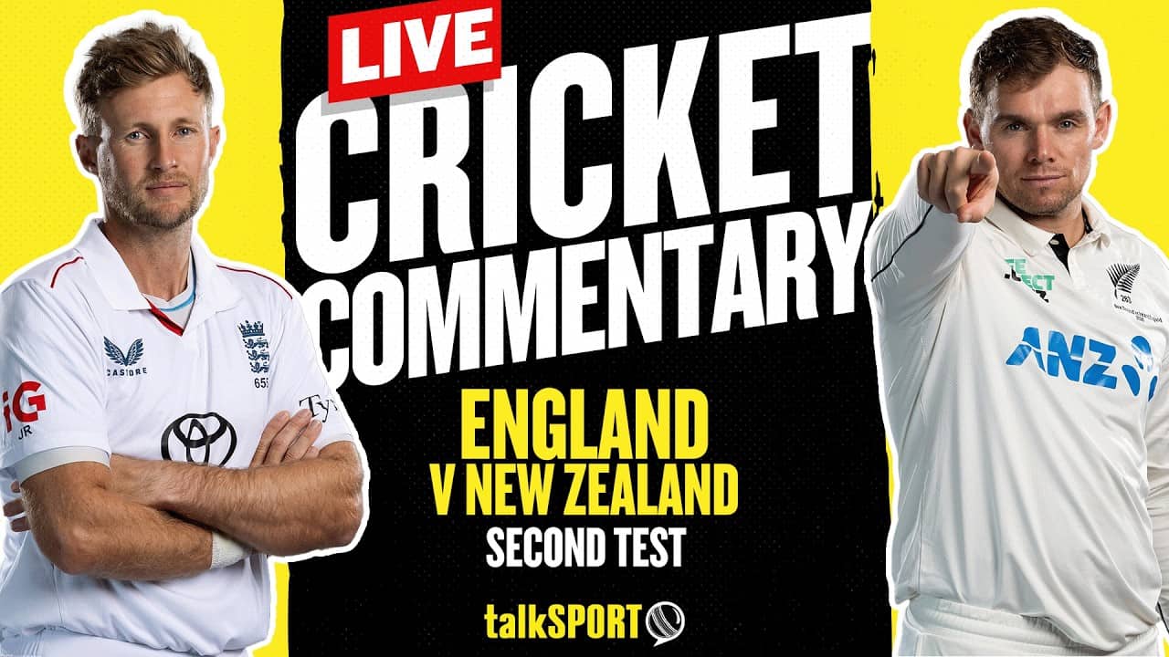 LIVE Test Match Cricket | England v New Zealand - Second Test - Day Four | The Kia Oval