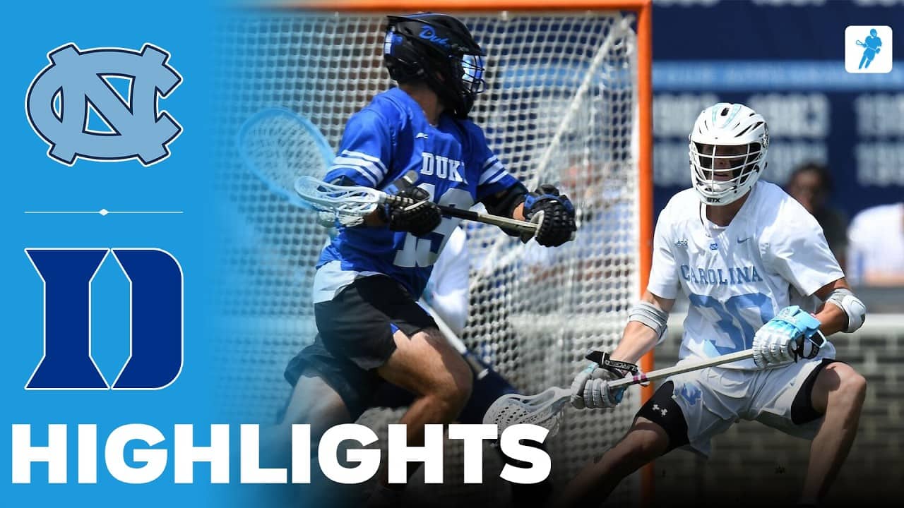 North Carolina vs Duke | NCAA College Lacrosse | Highlights - April 25, 2026