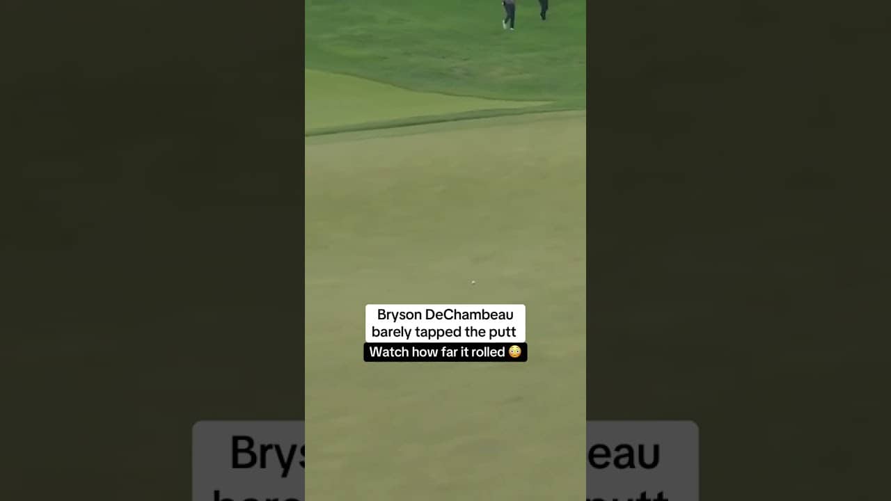 Tough for Bryson DeChambeau 🥀