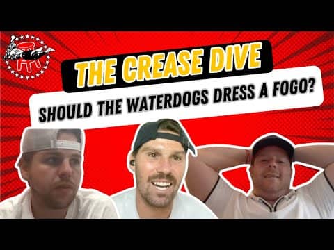 THE CREASE DIVE 6/20 -- DO THE WATERDOGS NEED A FOGO?