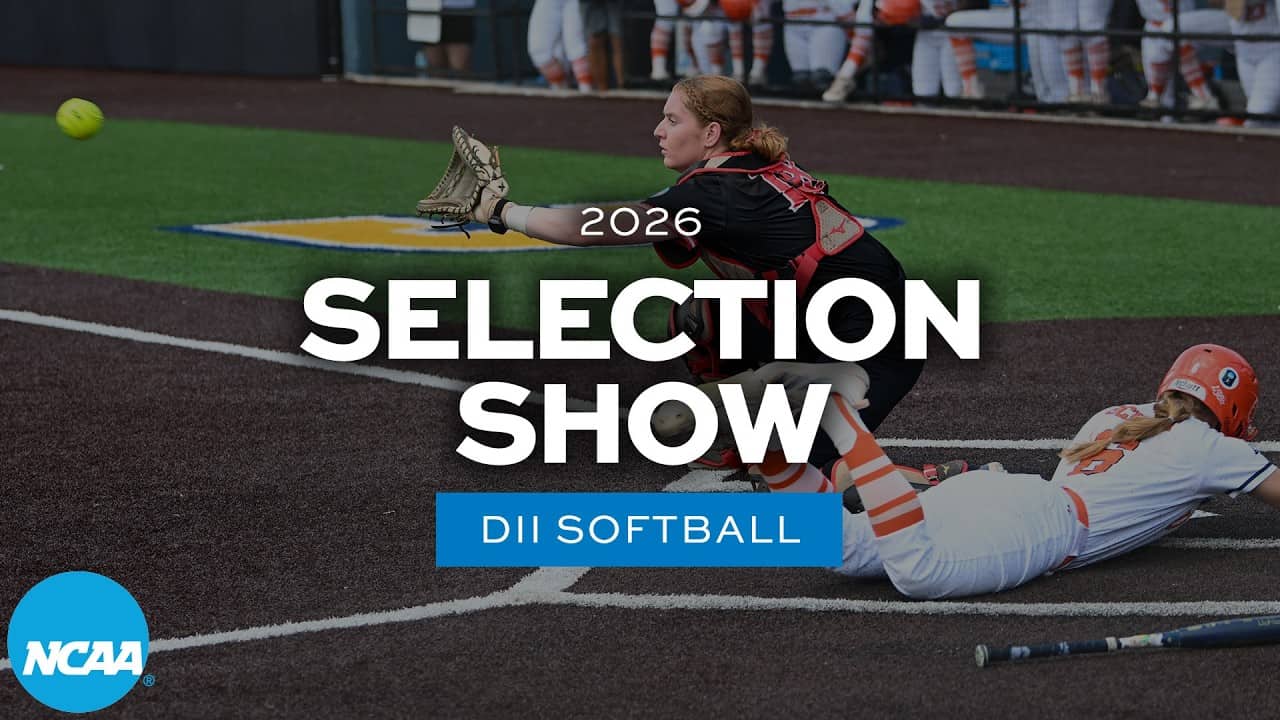 2026 NCAA DII softball bracket selection show