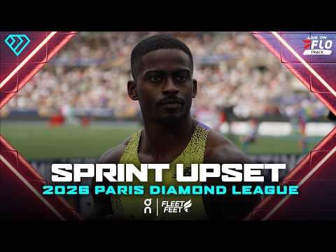 Trayvon Bromell Stuns Lyles From Lane Eight | 2026 Paris Diamond League