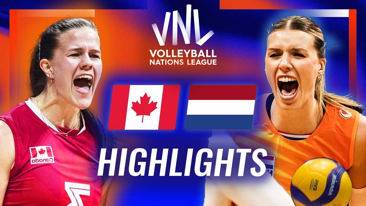 Canada 🇨🇦 vs. Netherlands 🇳🇱 - Highlights | Week 2 | Women's VNL 2026