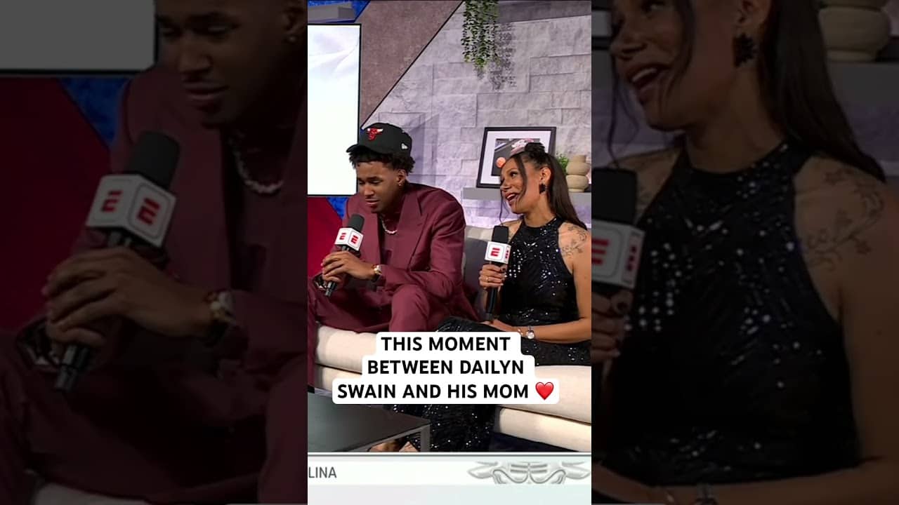Dailyn Swain gets emotional talking about his mom ❤️