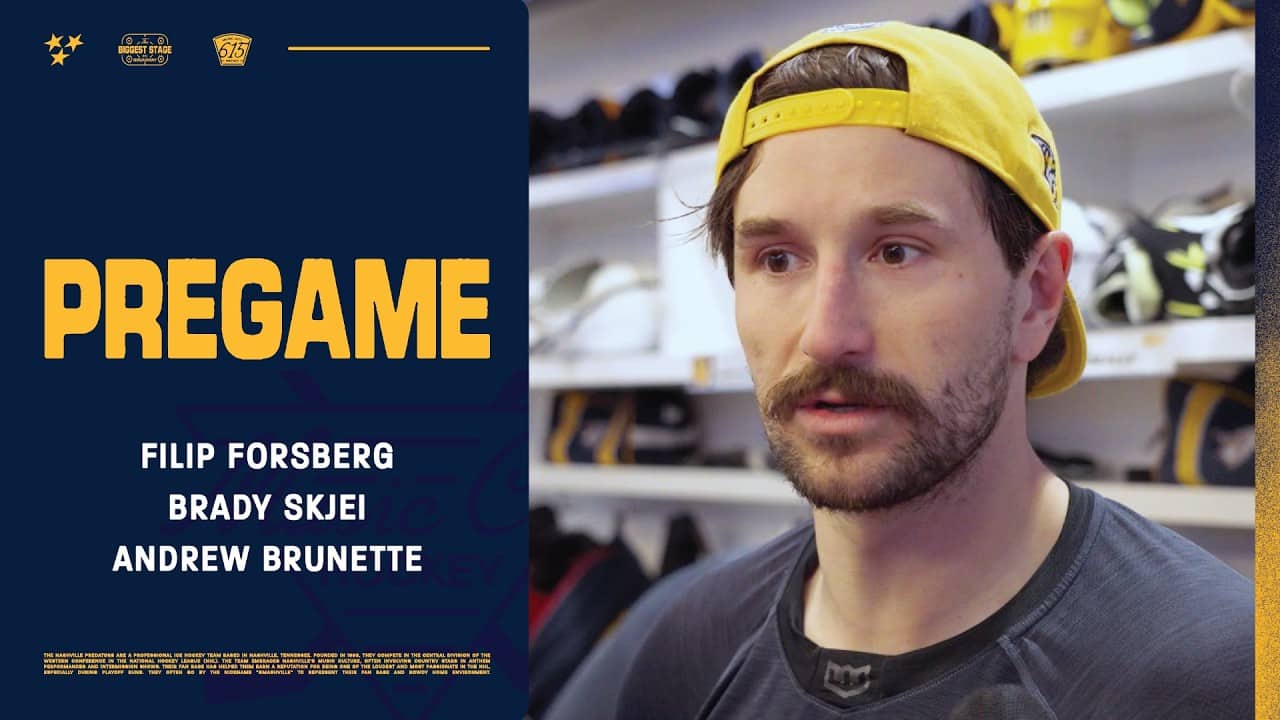 Forsberg, Skjei & Brunette - Pregame: April 13, 2026