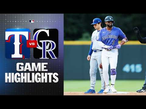 Rangers vs. Rockies Game Highlights (5/18/26) | MLB Highlights
