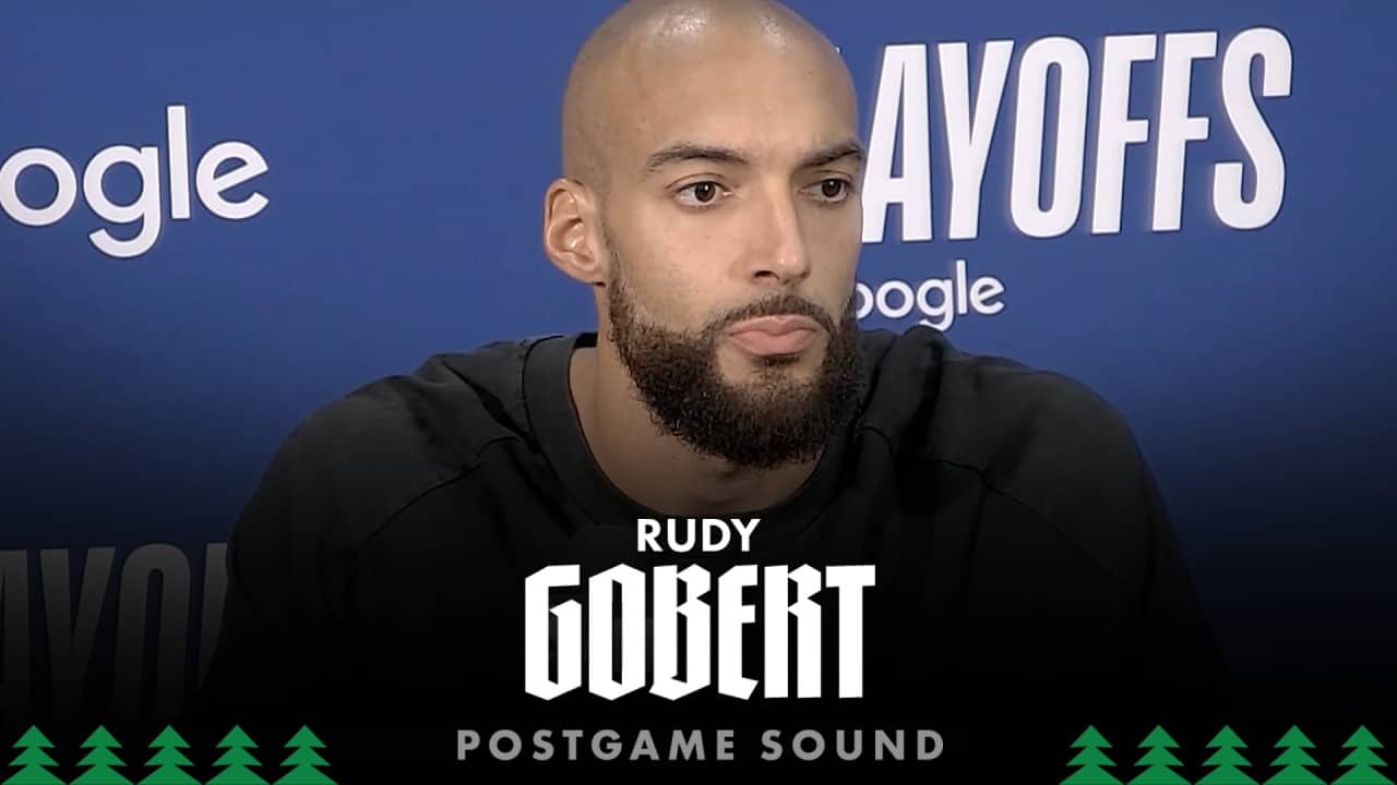 “There's A Lot Of Mistakes We Have To Clean Up For Next Game” | Rudy Gobert Postgame Sound | 5.06.26