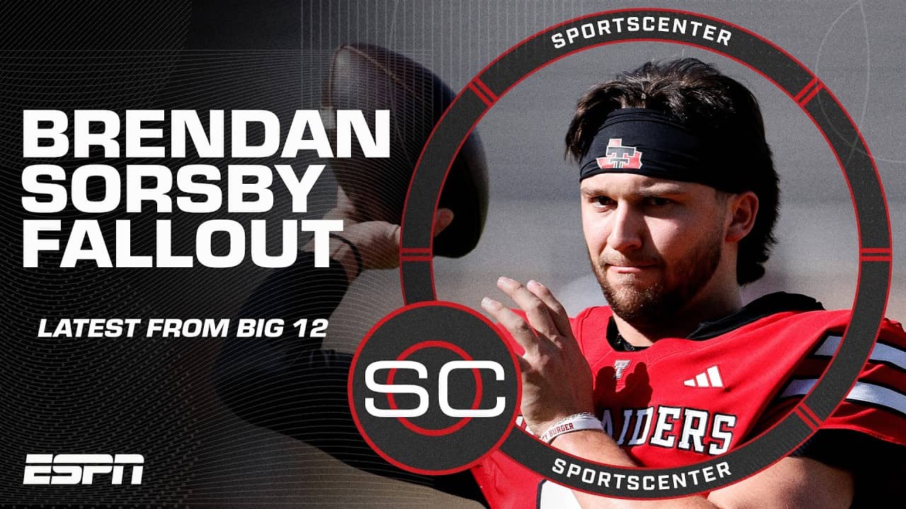 How Brendan Sorsby's eligibility STRUCK A NERVE & turned things UPSIDE DOWN 😧 | SportsCenter