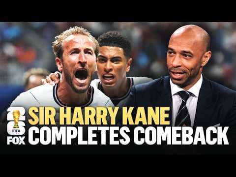 England Wins THRILLER 🏴󠁧󠁢󠁥󠁮󠁧󠁿 Thierry Henry on Kane's Remarkable Brace vs DR Congo